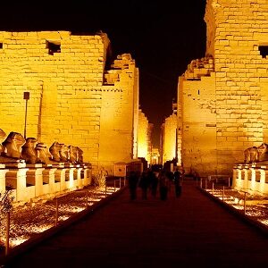 karnak temple light show